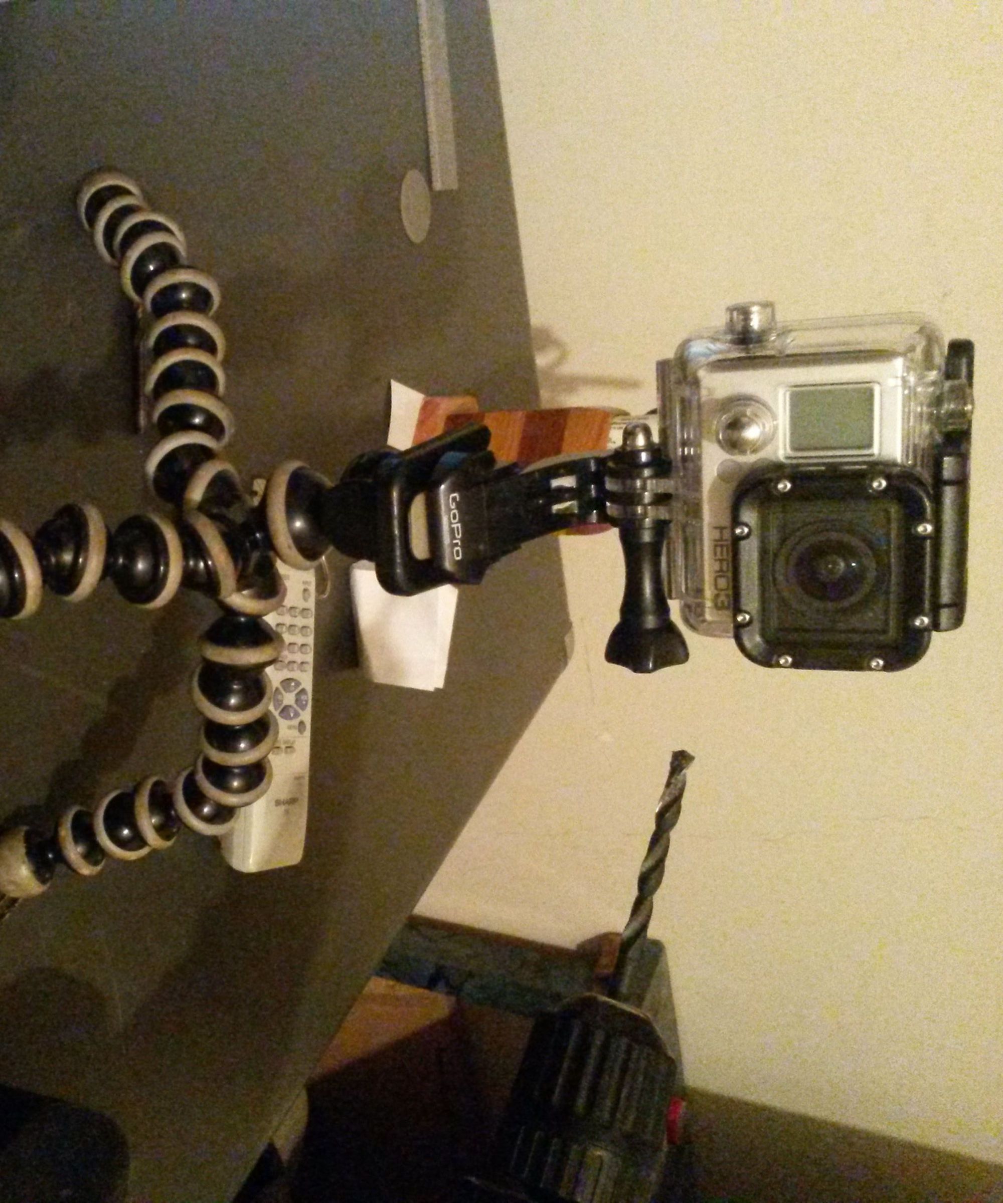 Montura para tripie Gopro con 0.25 usd