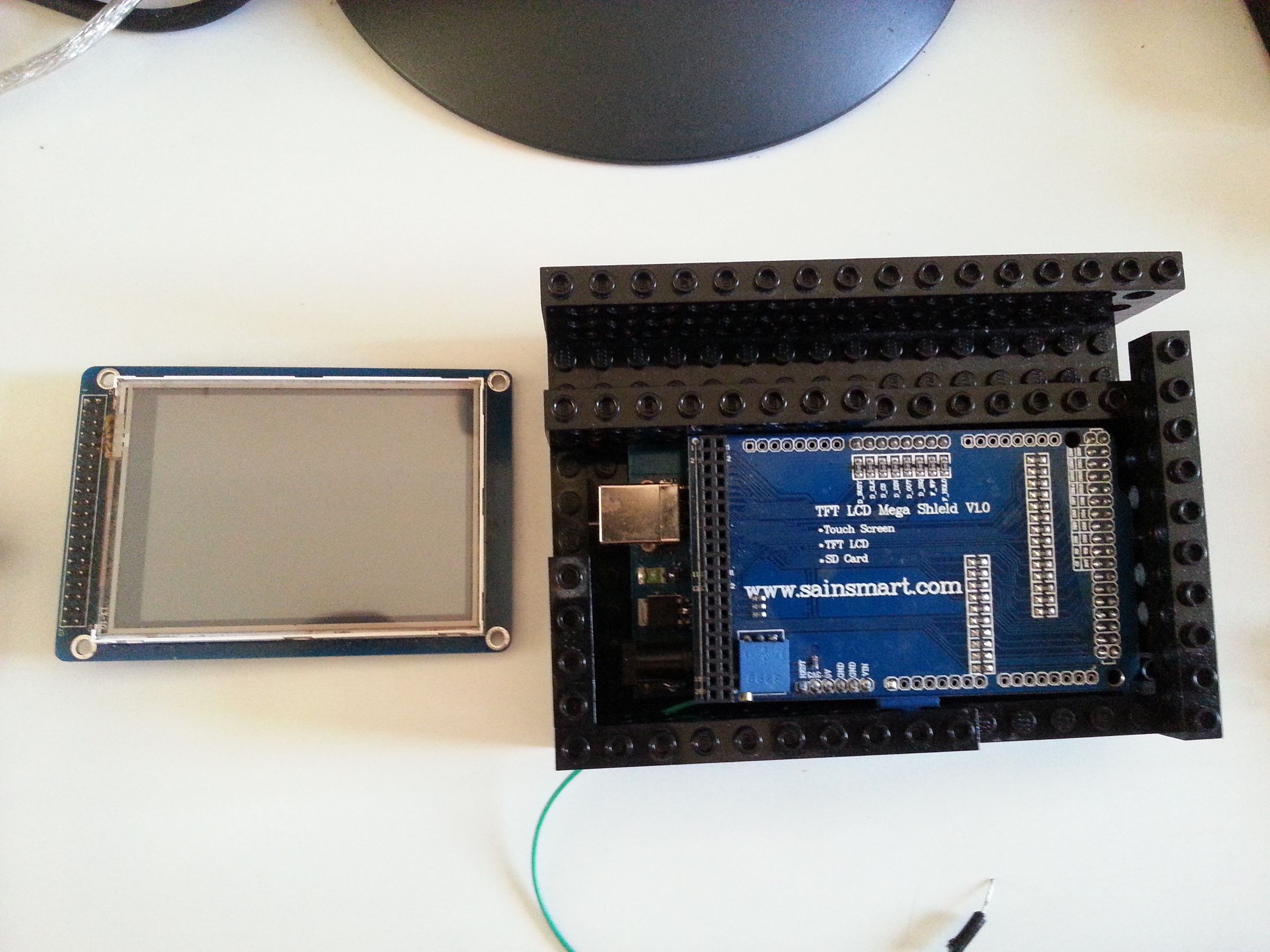 Make an Oscilloscope Using the SainSmart Mega2560 With the TFT LCD ...