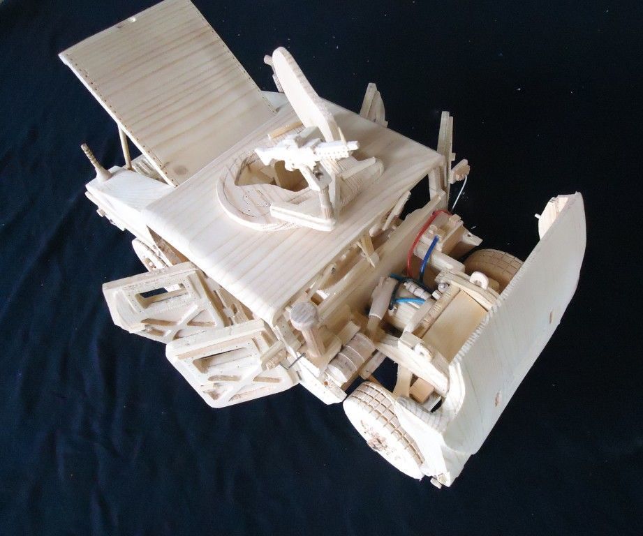 Wooden Hummer H1 Model