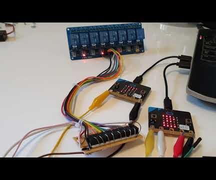 8 Relays With 1 PIO