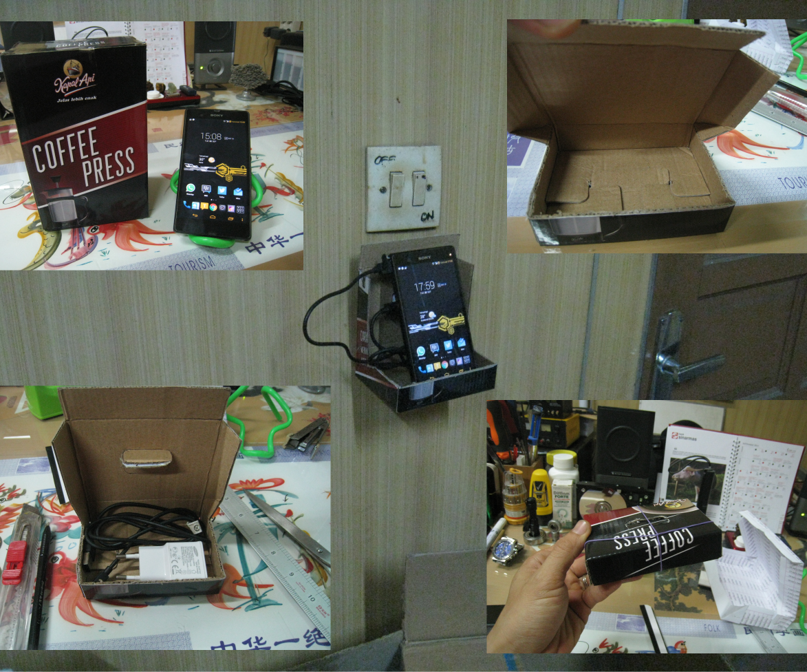 Cardboard Charging Pod