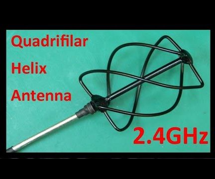 Quadrifilar Helix Antenna 2 4GHz