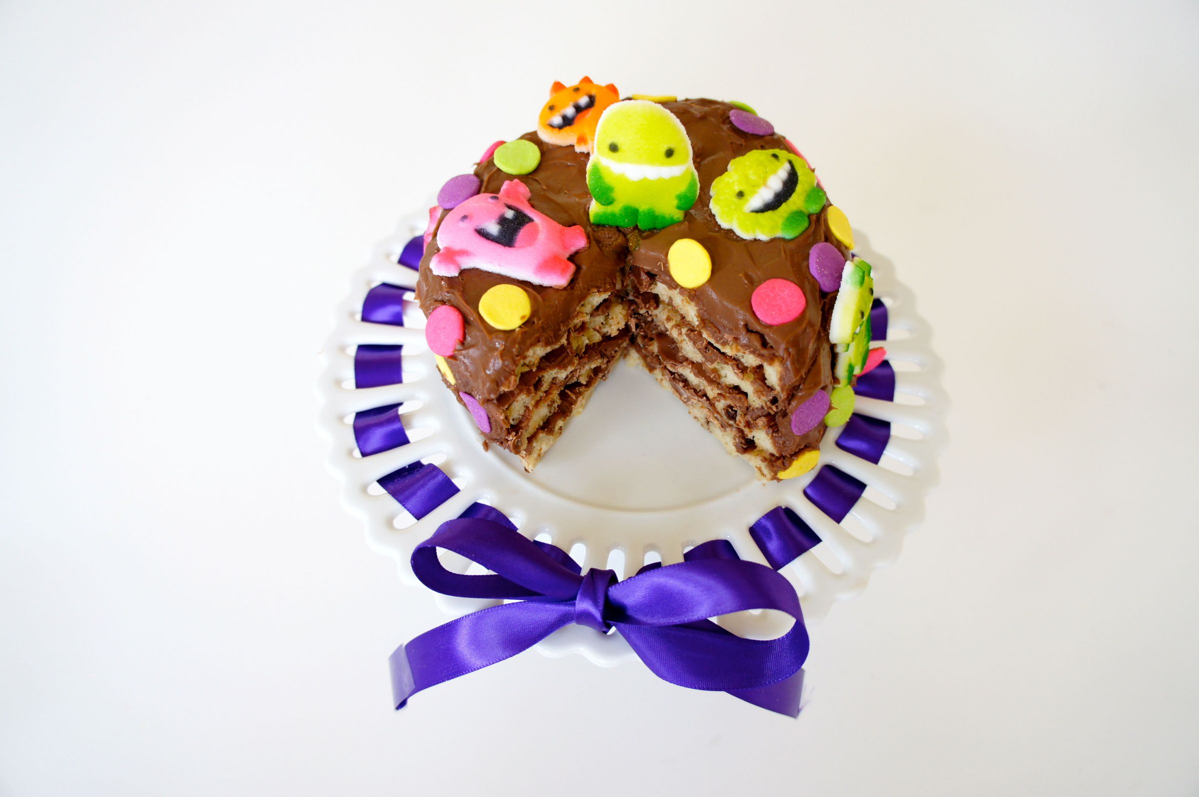 Monster Waffle Cake