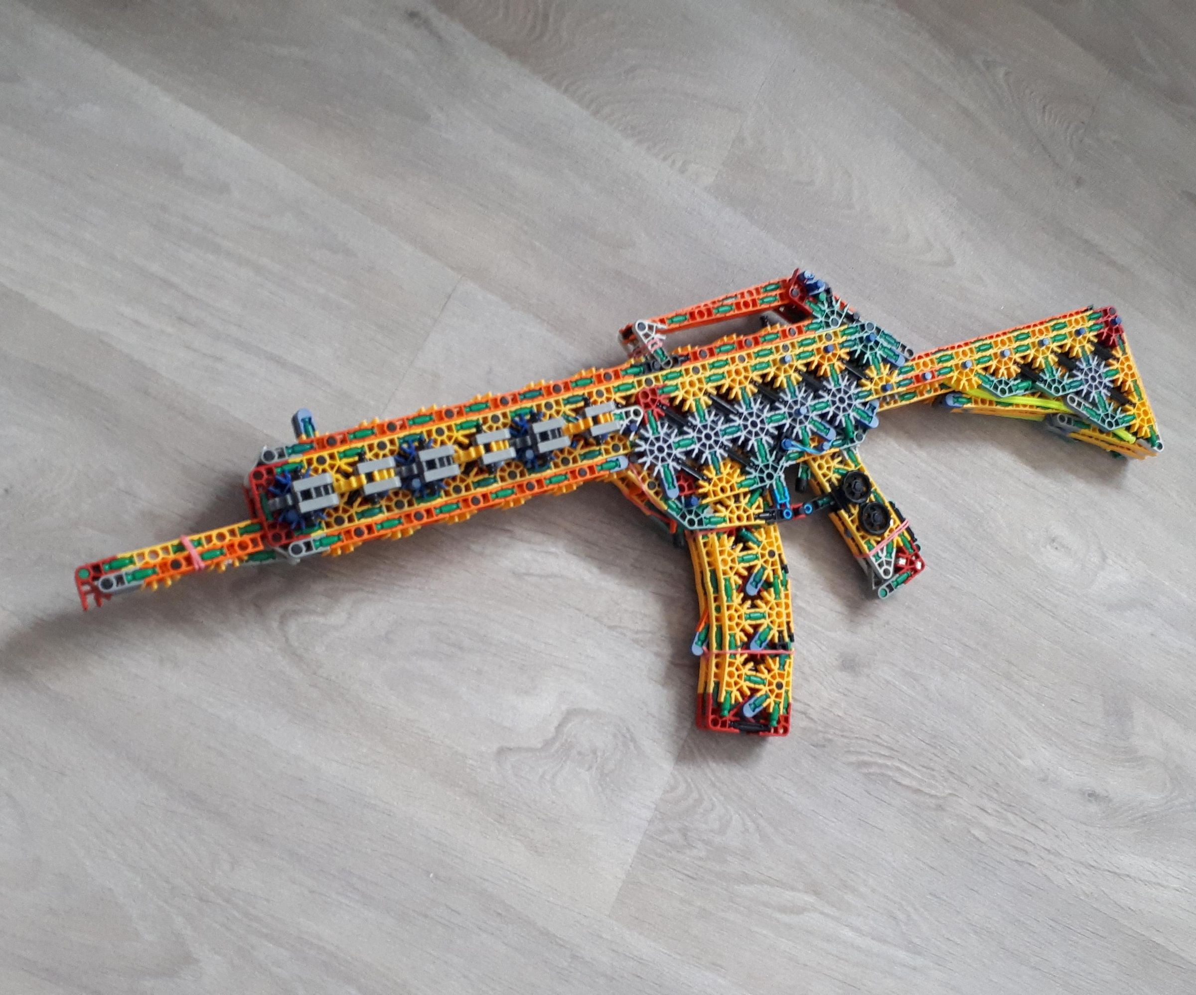 M416/HK416 | Knex Modular Rifle | (Instructions)