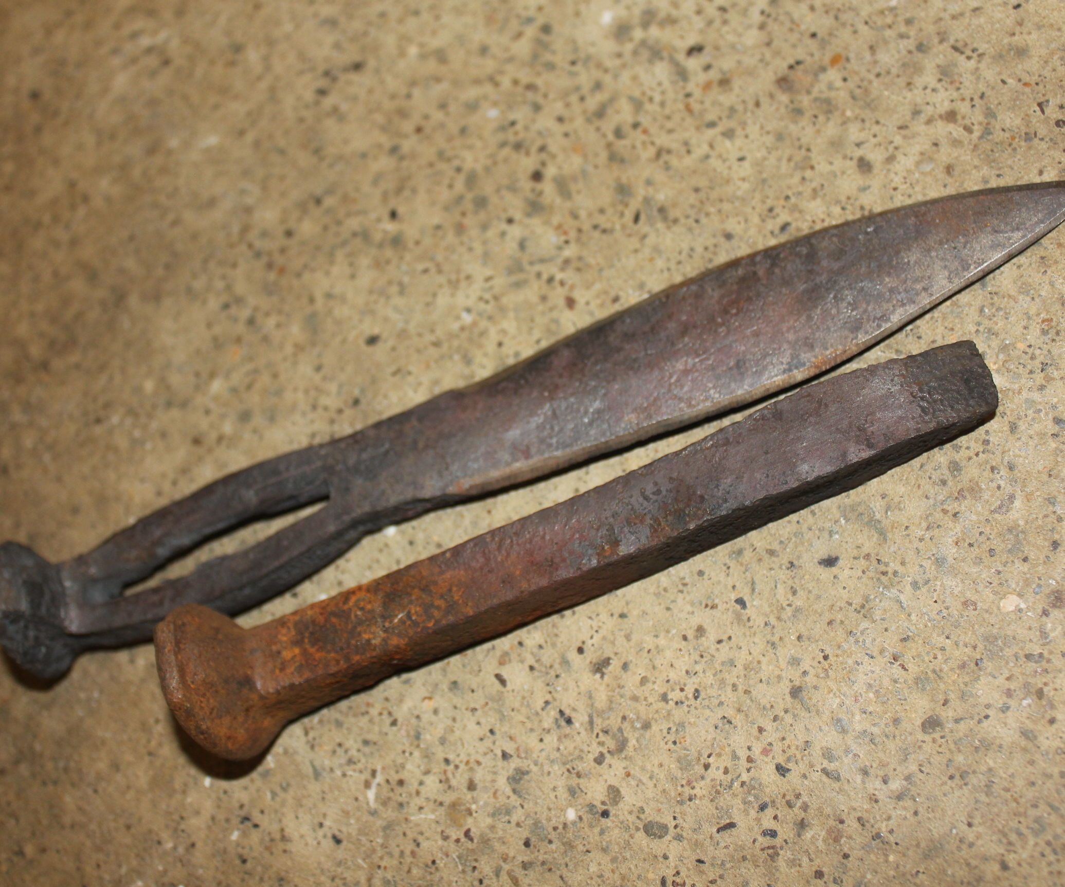 Blacksmithing and Casting in a Backyard Forge