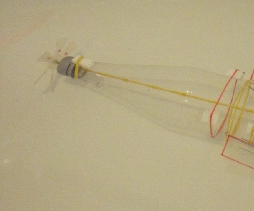 Rubber Powered Submarine