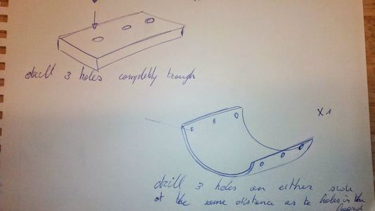 Cut and Drill the Plywood to the Correct Dimensions.