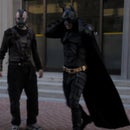 The Dark Knight Batsuit and Bane Mask and Costume