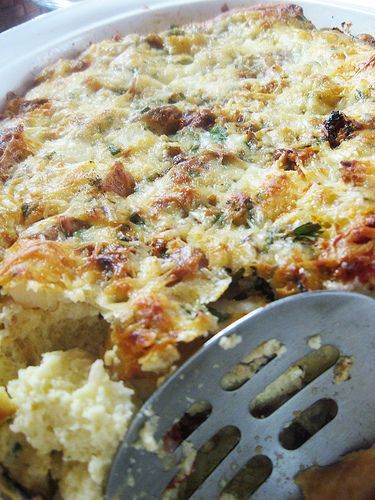 Strata Casserole, a Great Hangover Breakfast