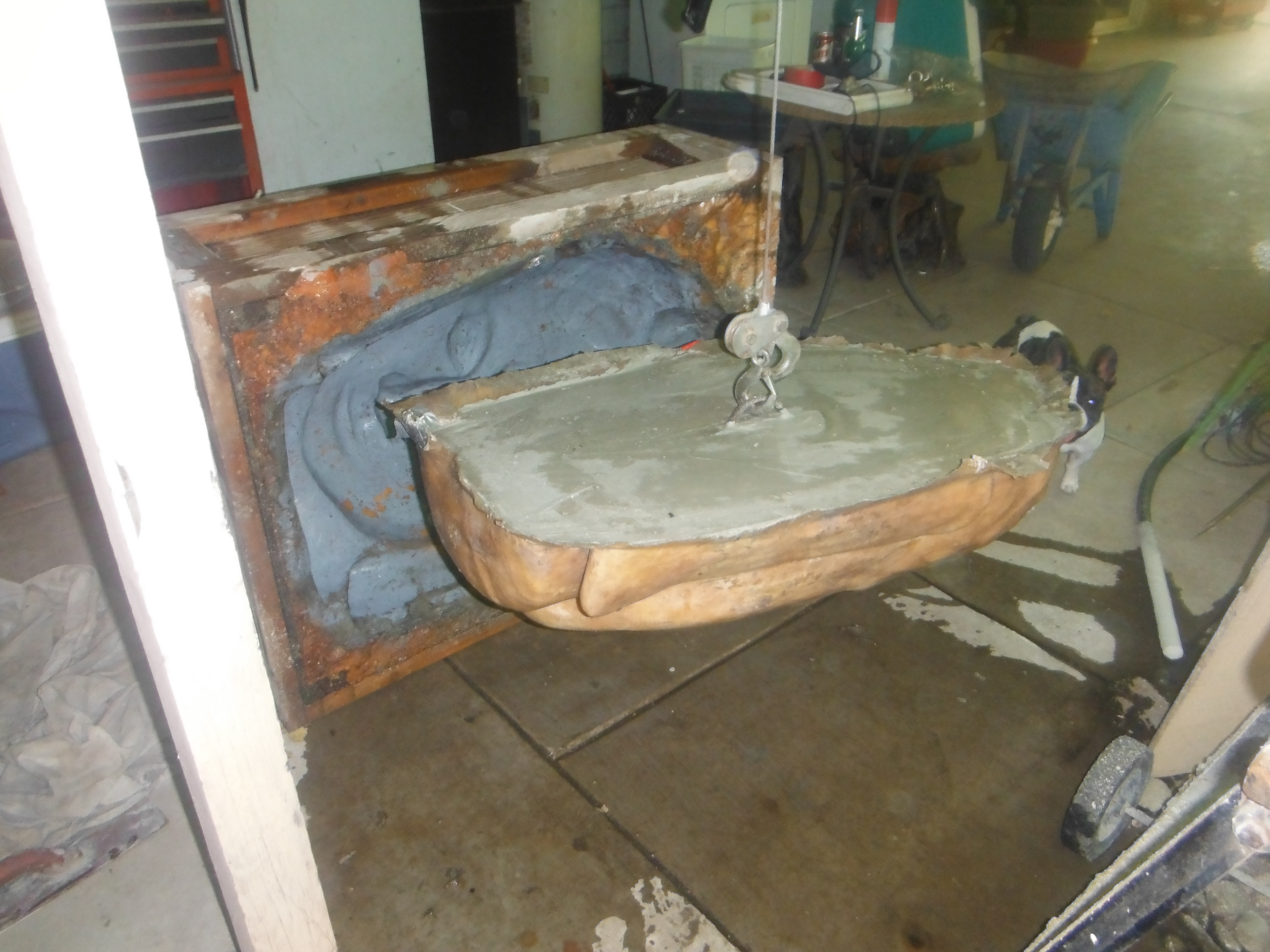 Giant Concrete Buddha Head Garden Sculpture 16 Steps (with Pictures