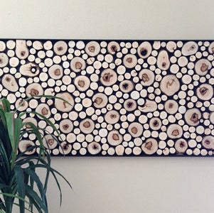 Cuadro Decorativo Con Madera