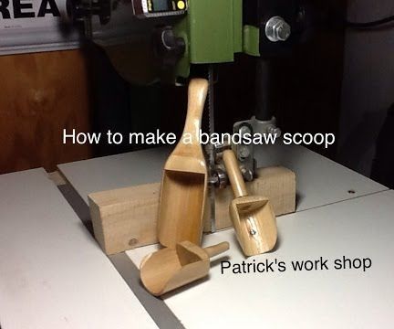How to Make a  Bandsaw Scoop