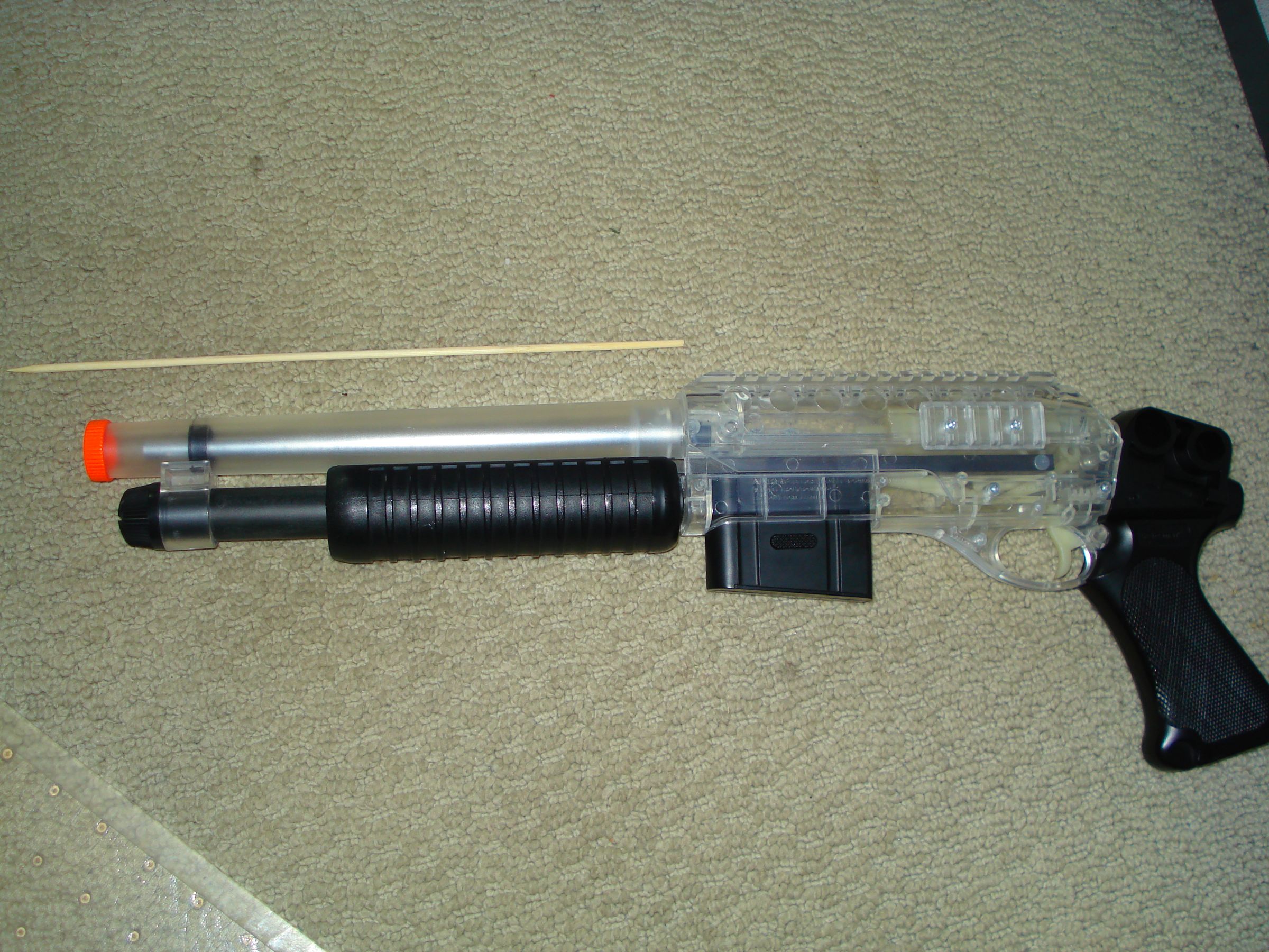 How to Unjam a Stinger S32p Airsoft Shotgun 3 Steps Instructables