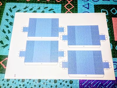 Minecraft Lantern Papercraft – Easy Cardstock Build : 7 Steps (with ...