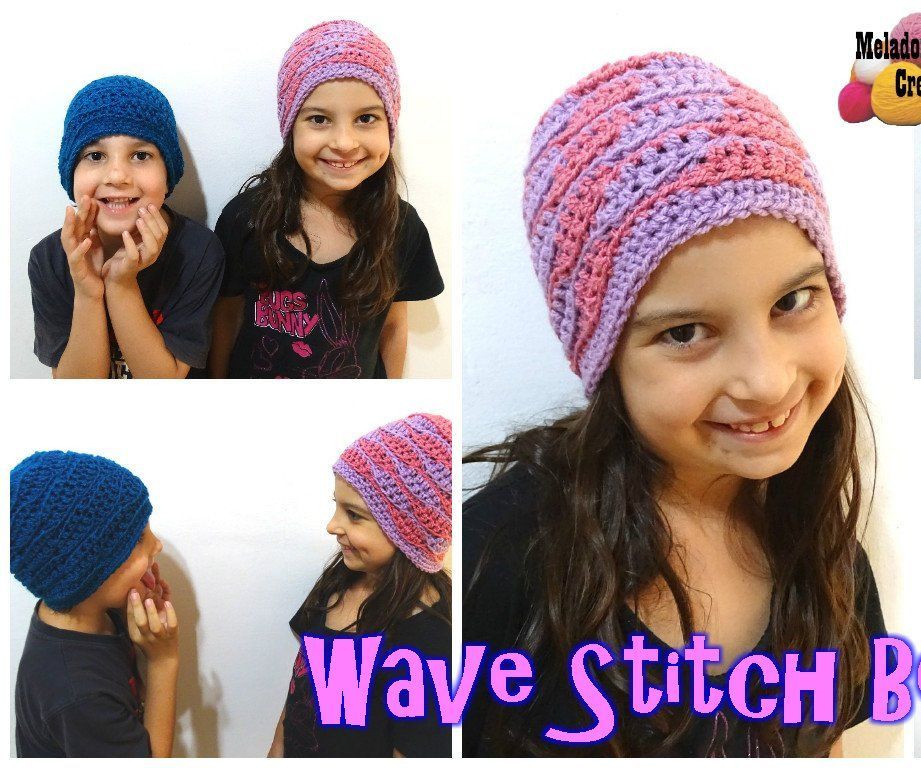 Wave Stitch Beanie – Free Crochet Pattern