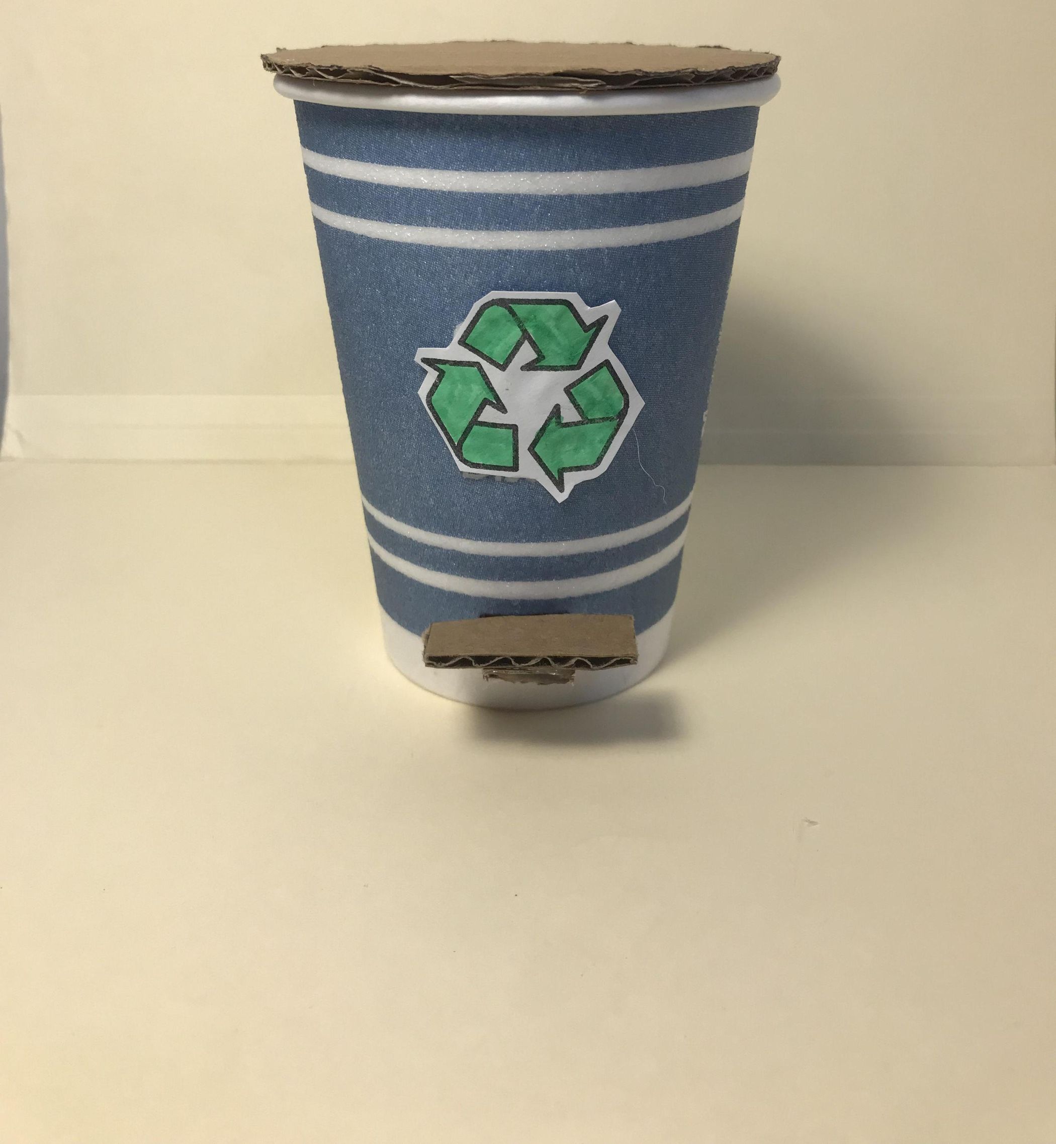 Mini Paper Cup Recycling Bin : 6 Steps (with Pictures) - Instructables