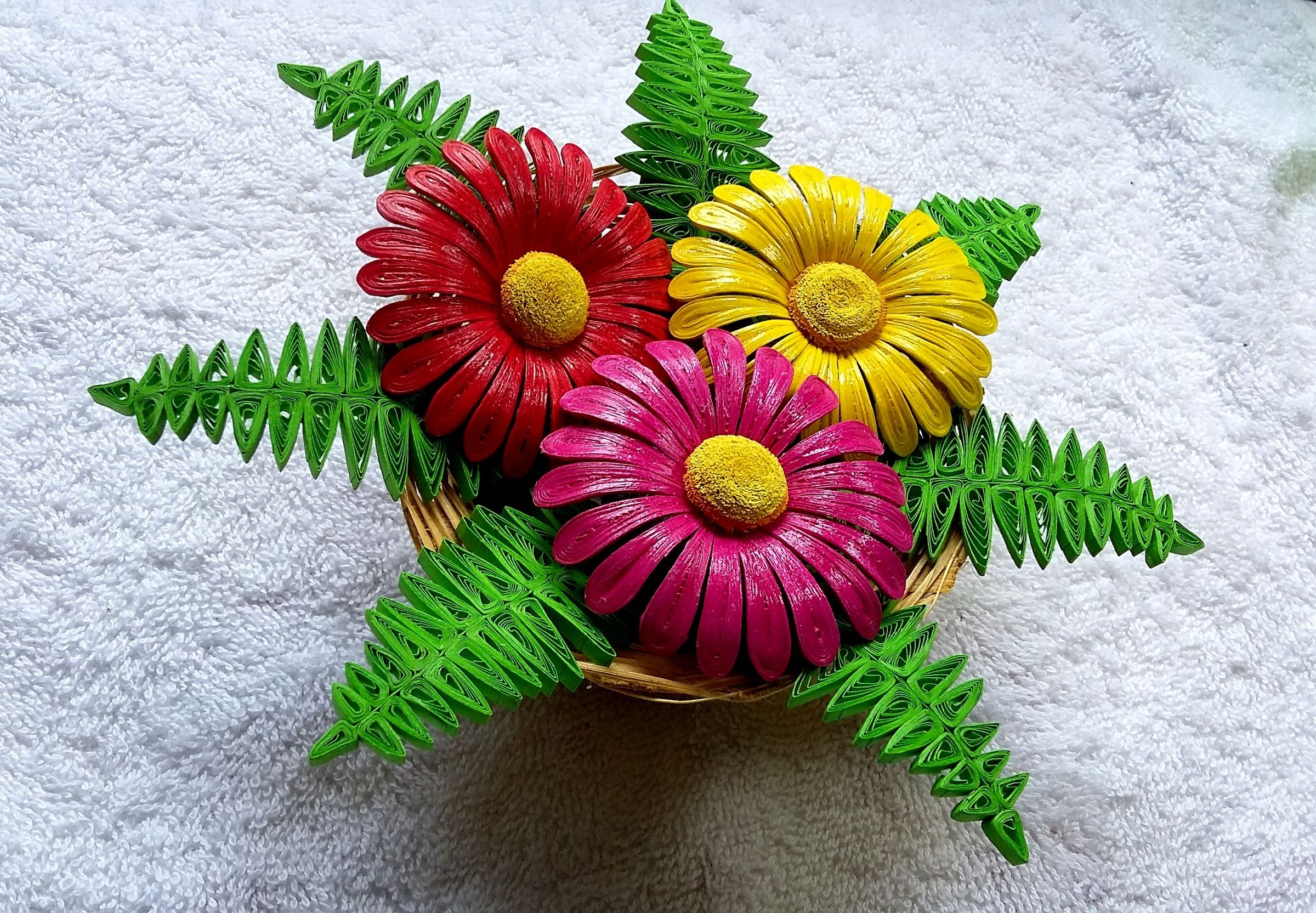 QUILLED FLOWER BASKET 10 Steps (with Pictures) Instructables