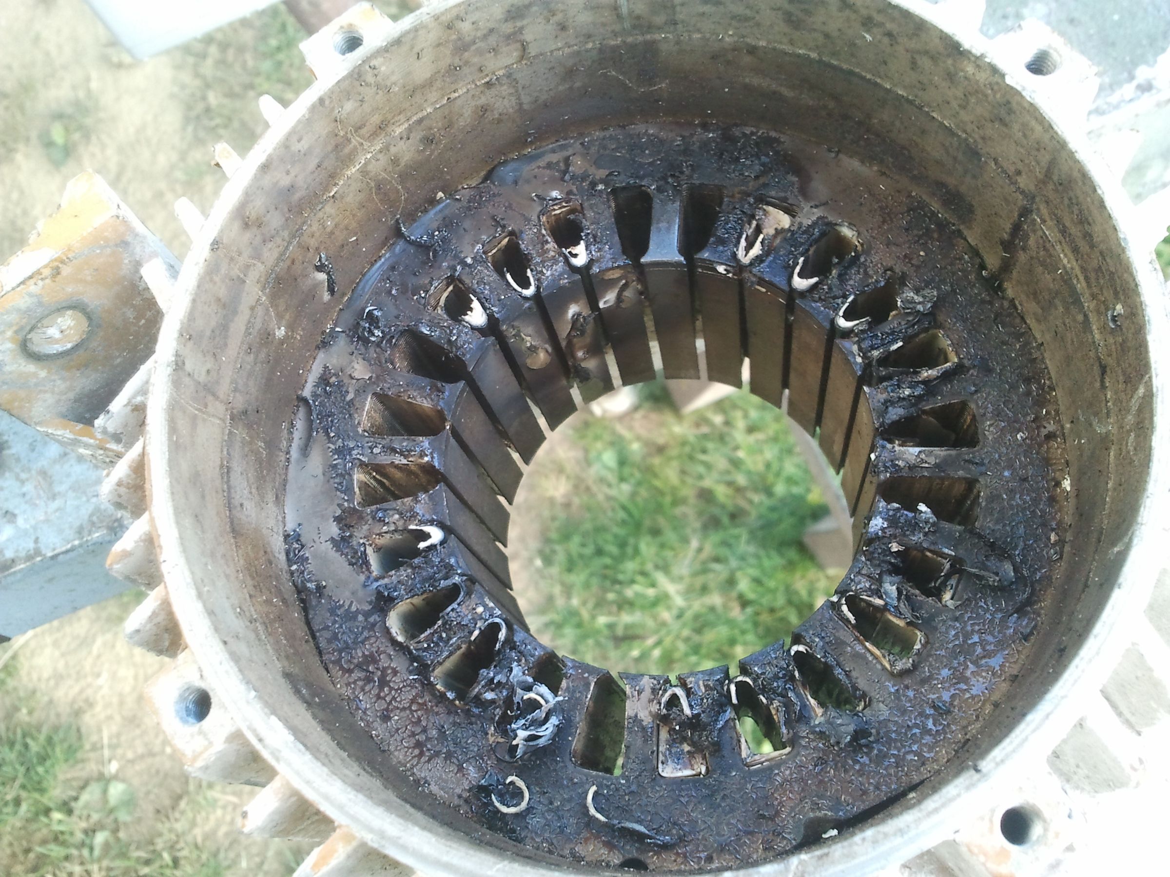 Rewinding and Renovation of the Electric Motor : 45 Steps (with ...