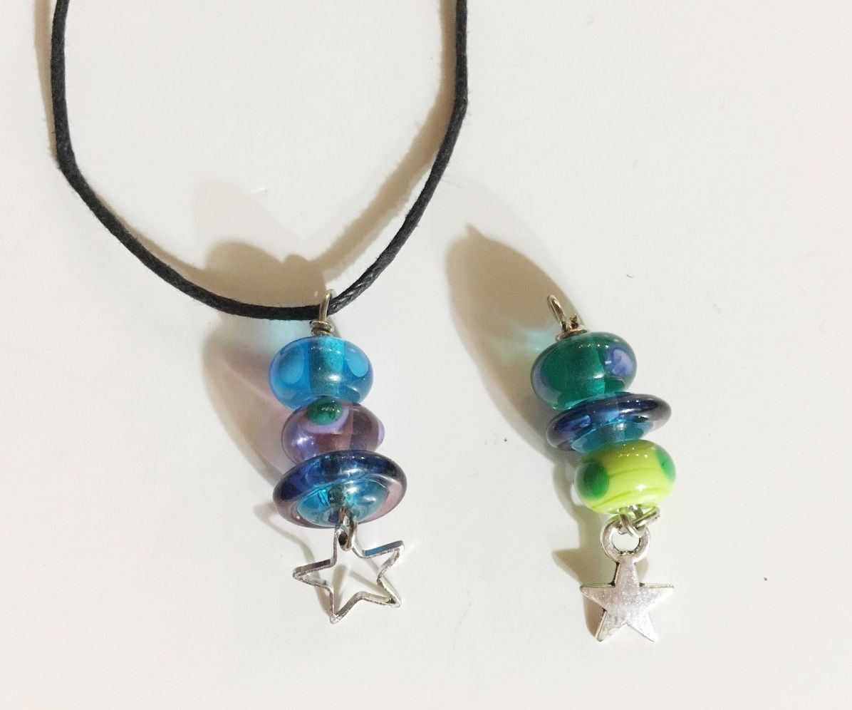 Lampwork Bead Pendants