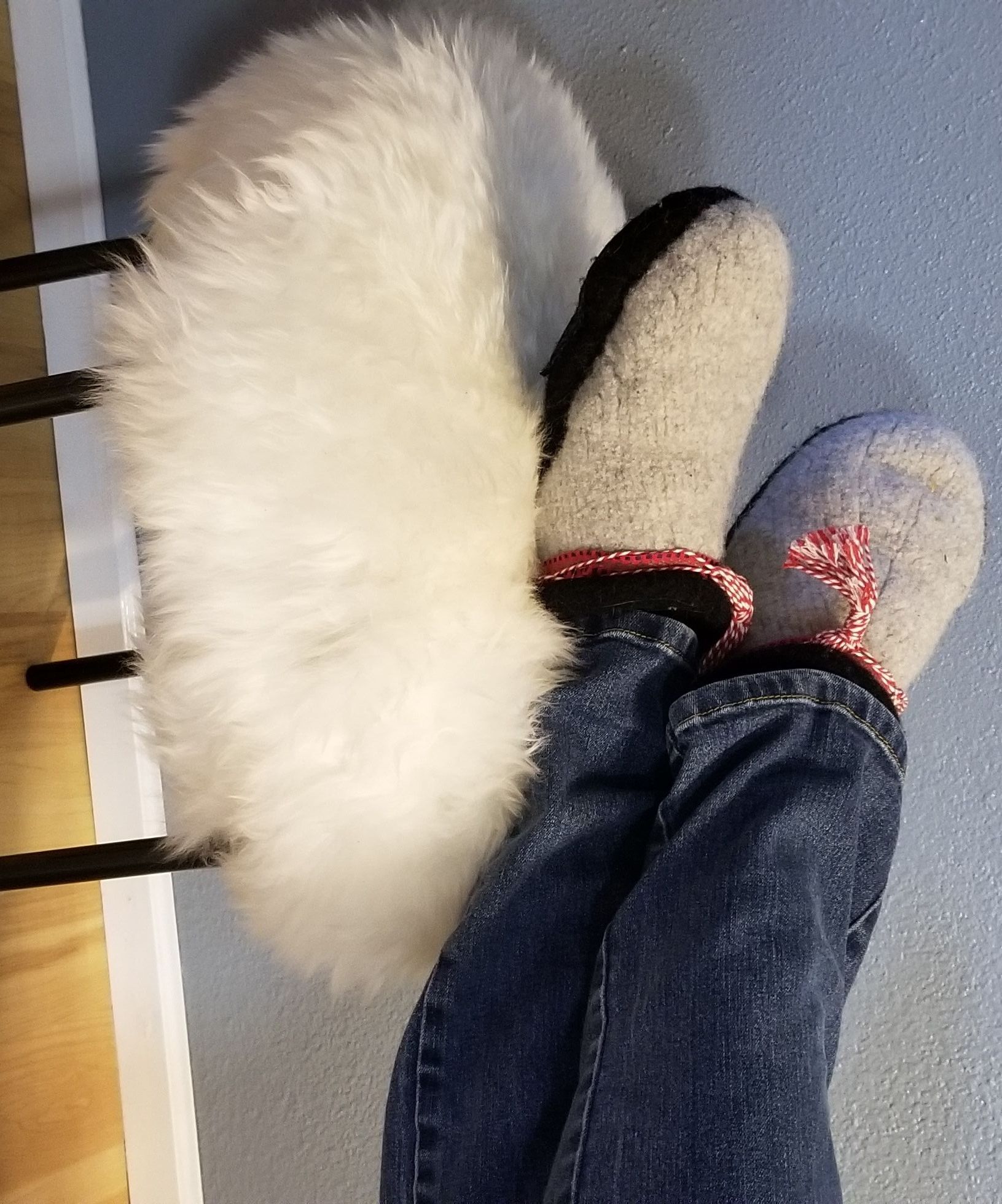Faux Mongolian Stool