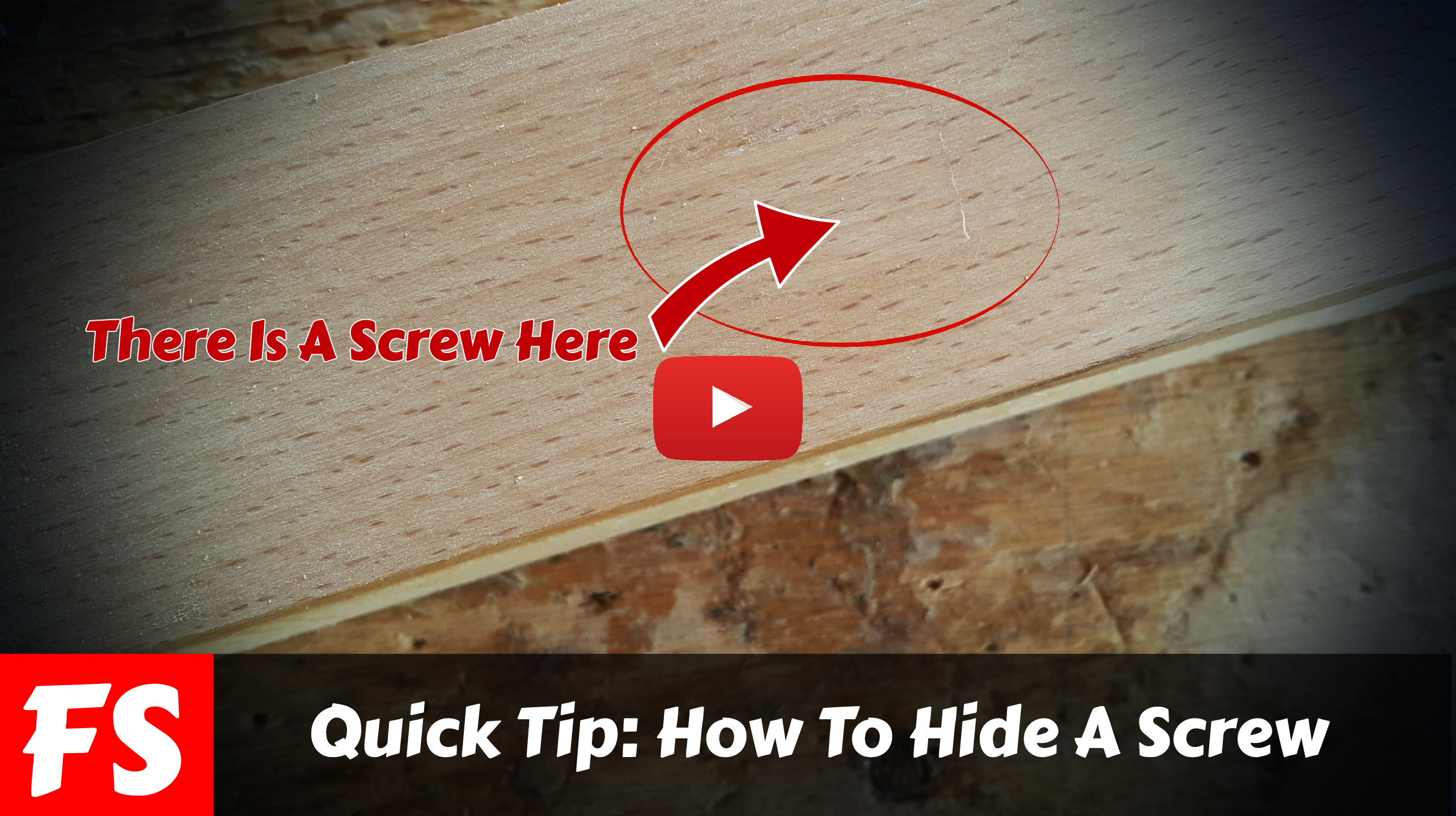How to Hide a Screw 6 Steps (with Pictures) Instructables