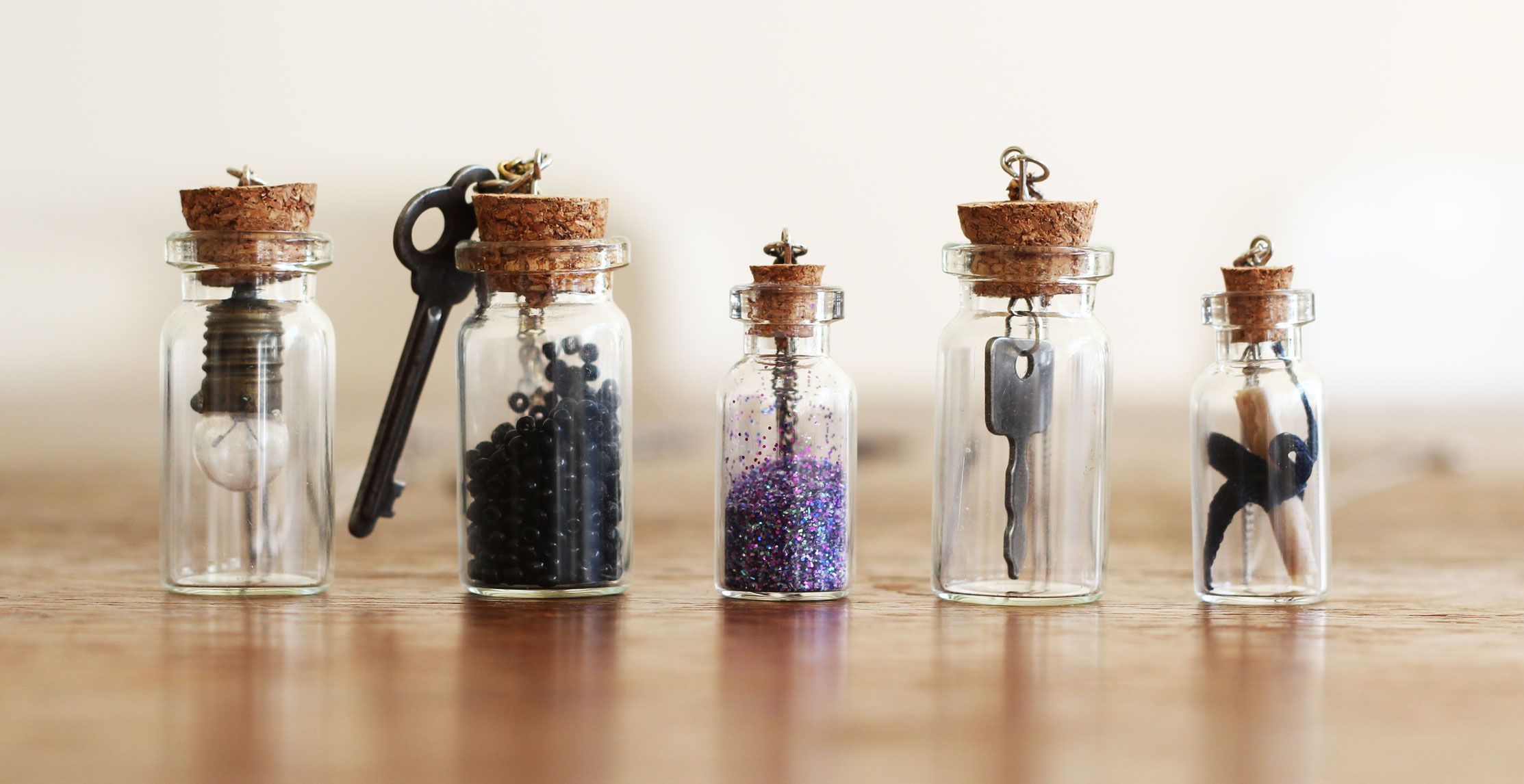 Personalized Bottle Necklaces