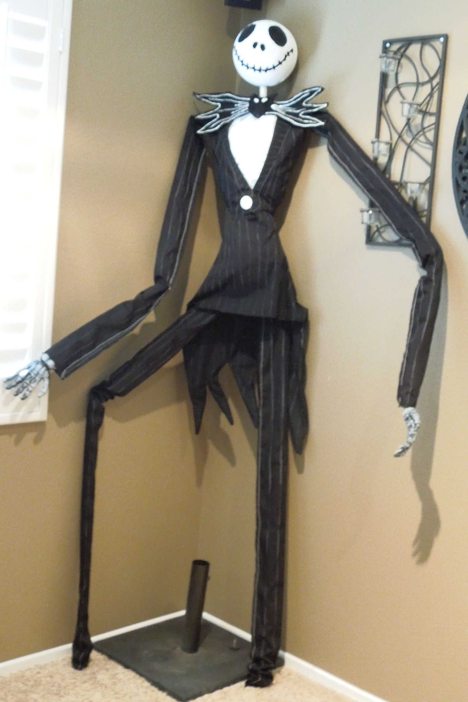 PVC Jack Skeleton Decoration