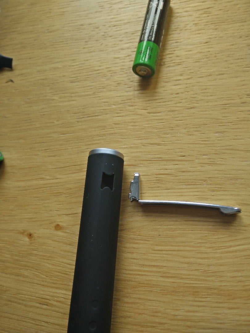 Laser Pointer and Pressure Switch
