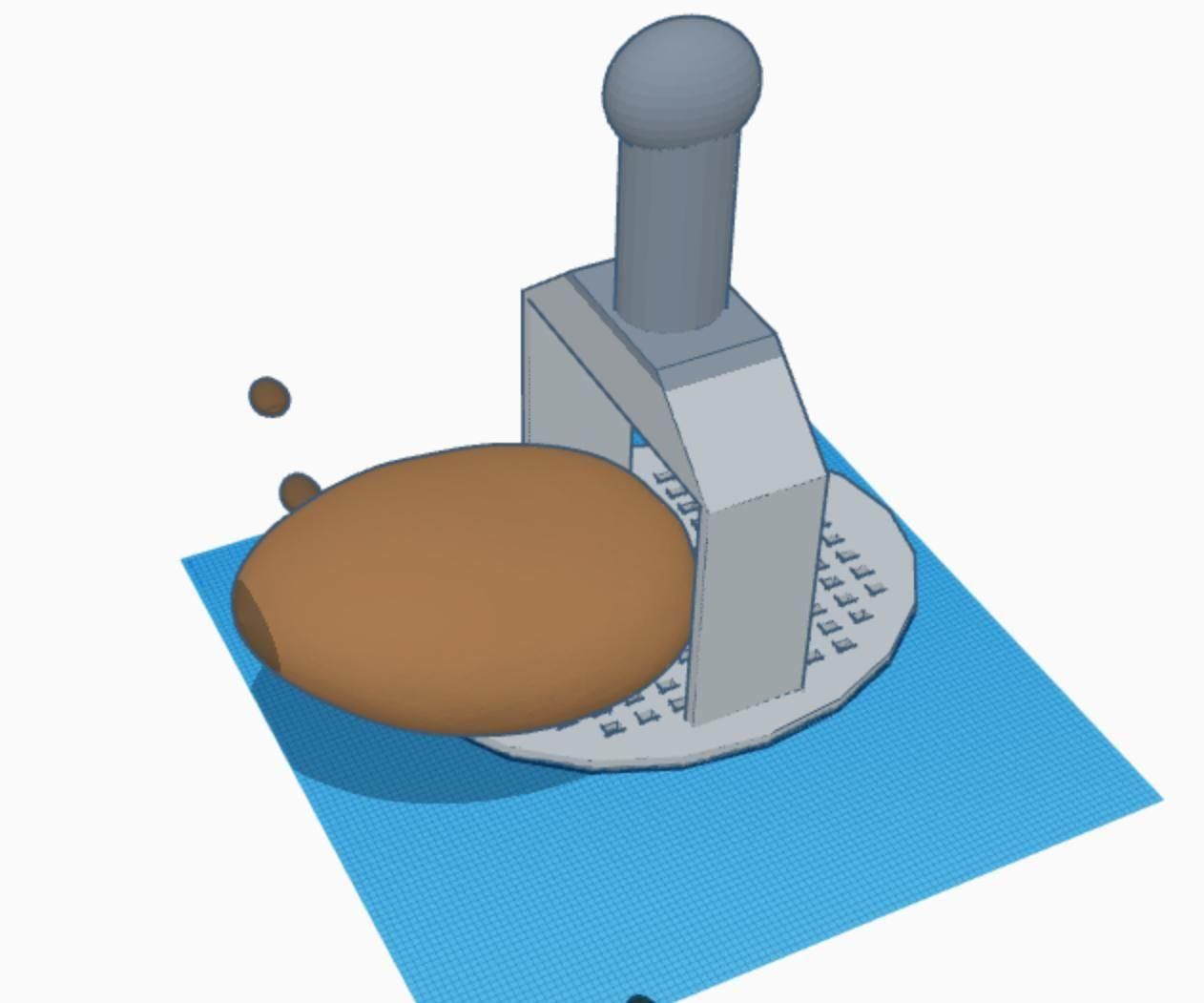 The BEST Potato Masher -Tinkercad 