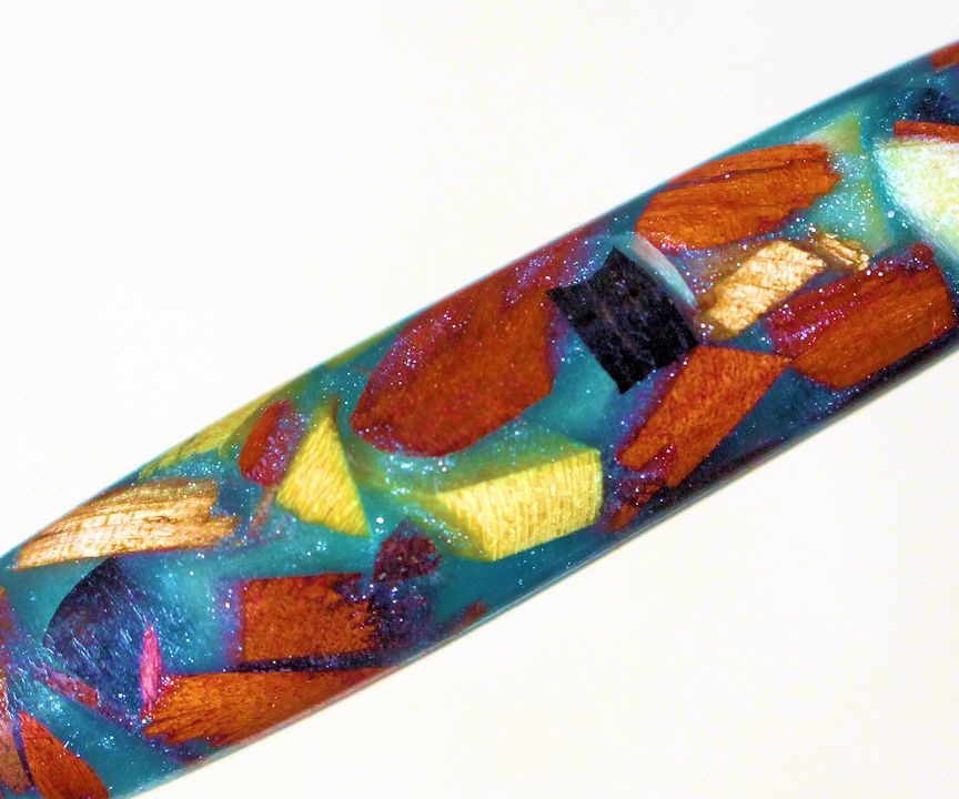 Scrap Wood Epoxy Resin Custom Pen