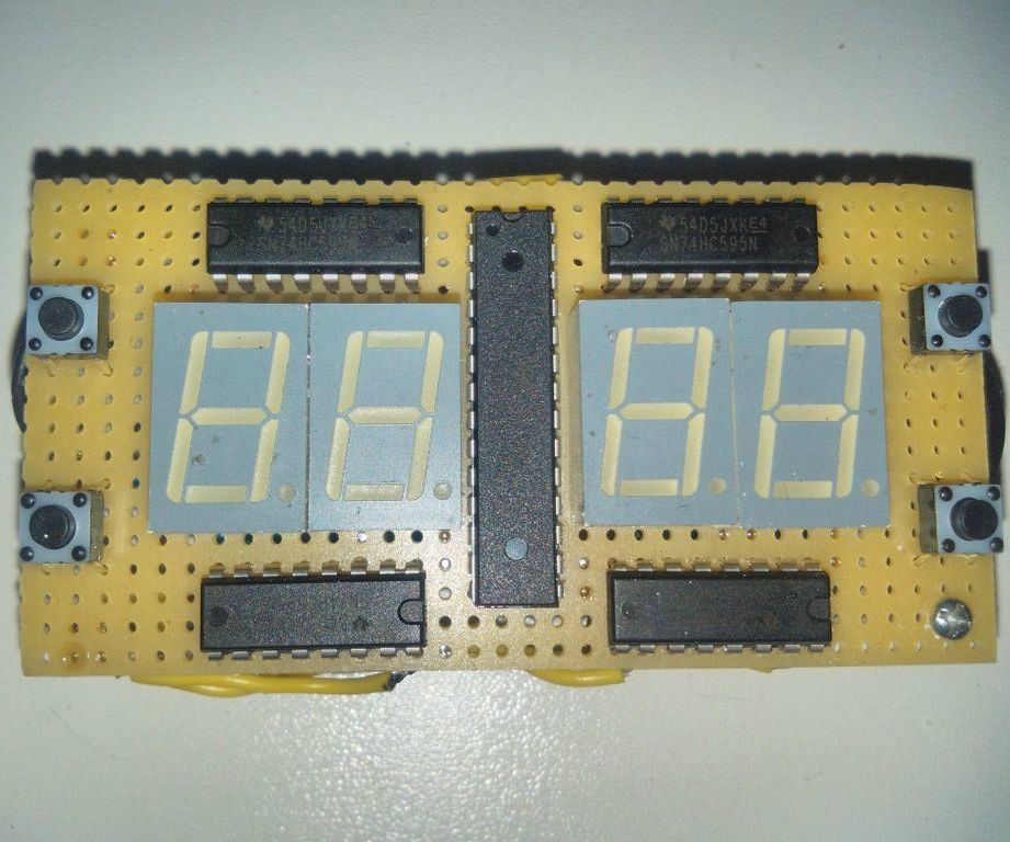 Flat Pack Alarm Clock