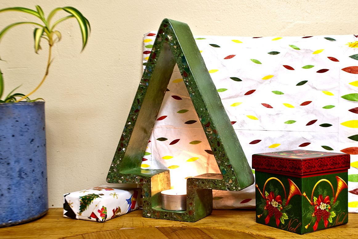 Concrete Christmas Tree