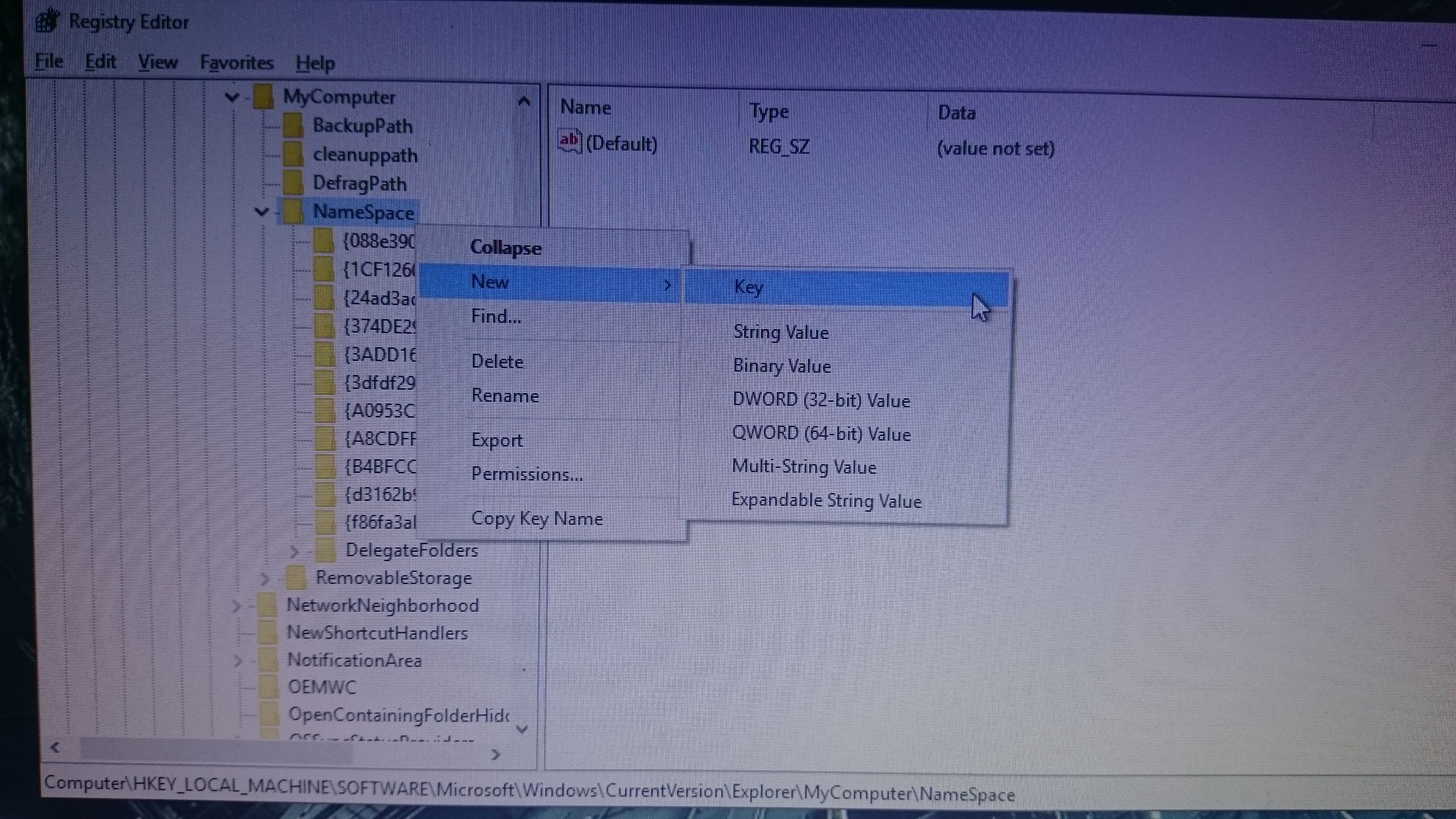 Windows Registry Hacking