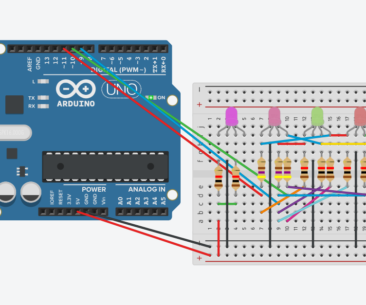 Using RGB LEDs to Create Color Sequences