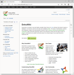 Get a Wiki-Software