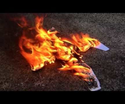 Best Worst Fire Rocket Powered Foam Plane Ever