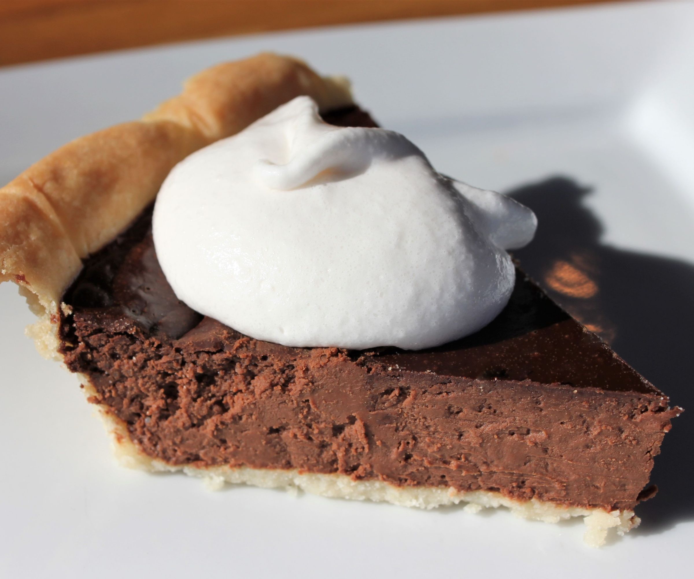 Chocolate Fudge Pie (gluten/dairy free)