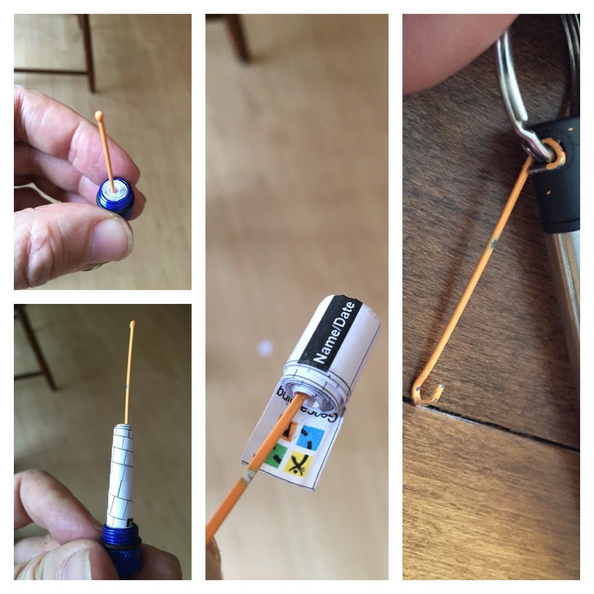DIY Nano-Cache Bobby-Pin Log-Extractor