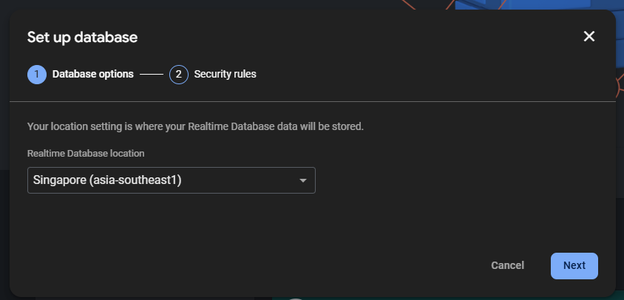 Firebase Project Setup