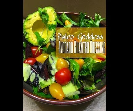 Paleo Goddess Avocado Cilantro Dressing
