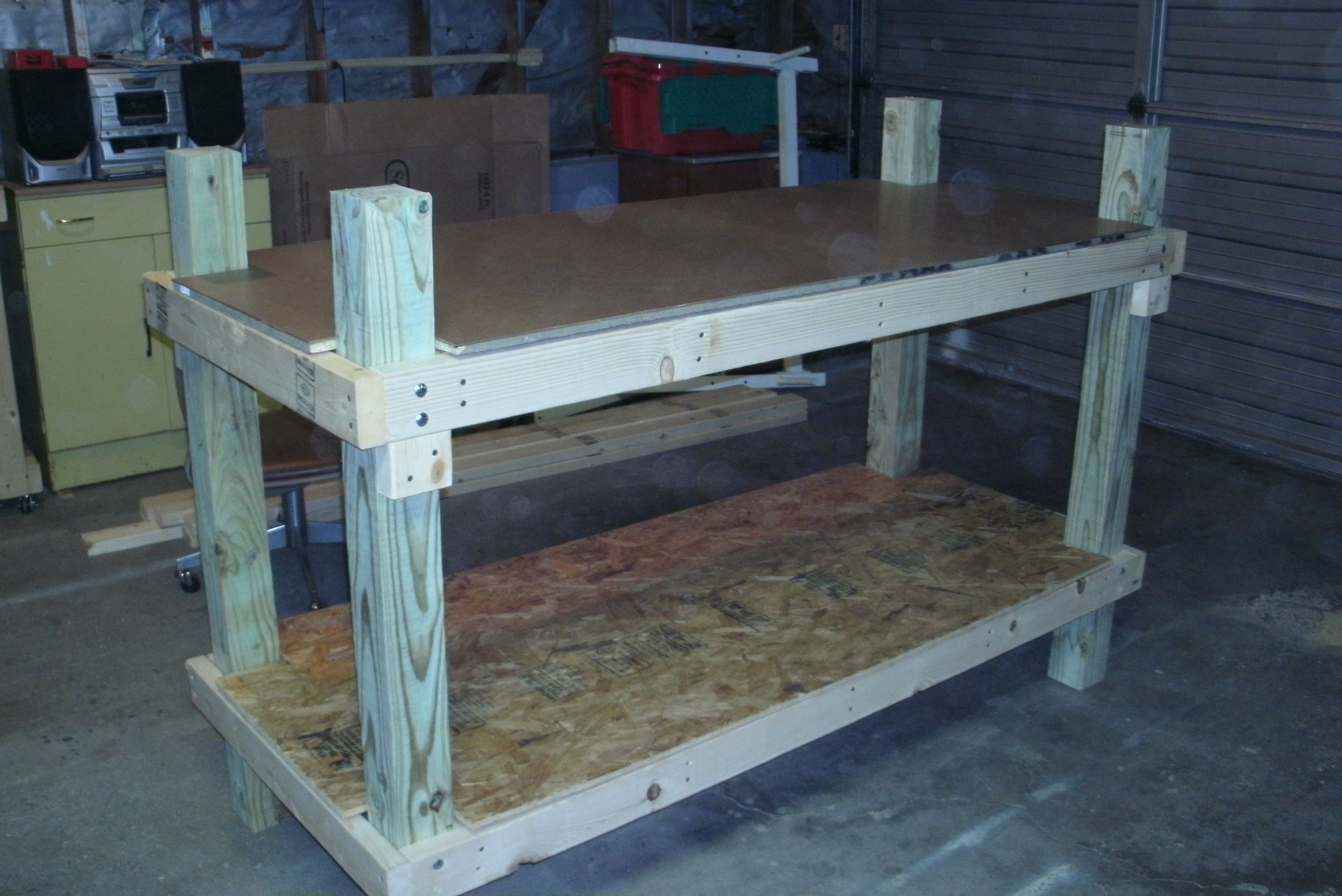 Heavy Duty Work Desk 6 Steps (with Pictures) Instructables