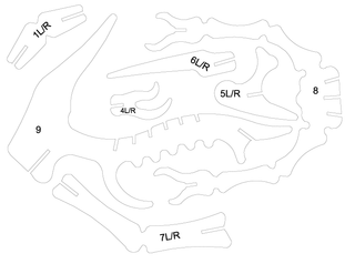 Dinosaur Bone Template