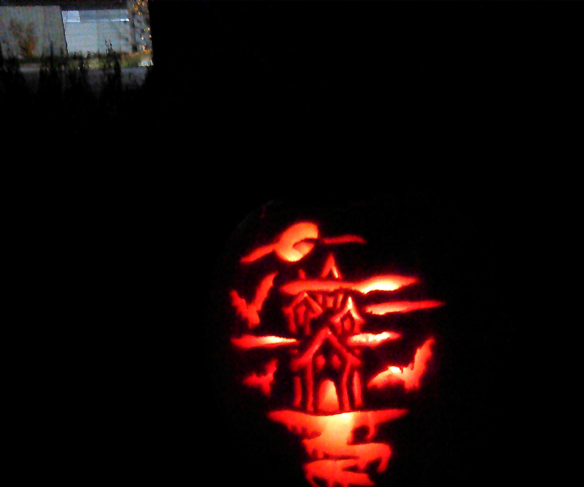 Haunted House Pumpkin