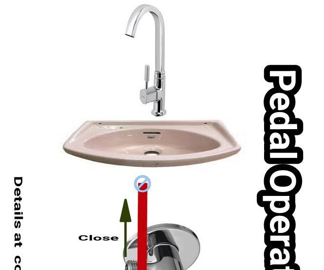Hand Free Faucet or Pedal Faucet or Water Saver Tap
