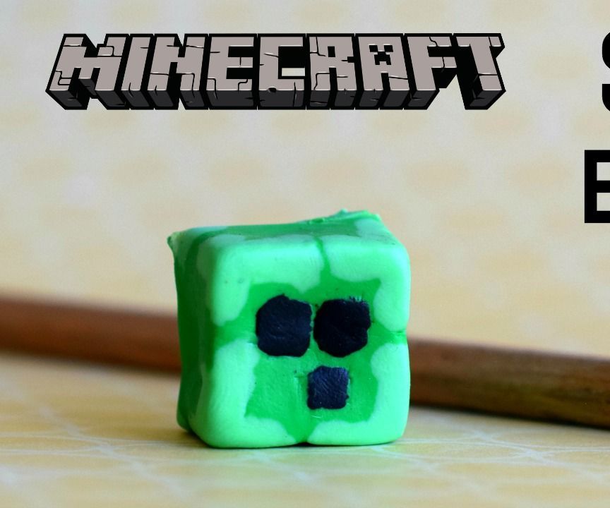 DIY Minecraft Slime Eraser