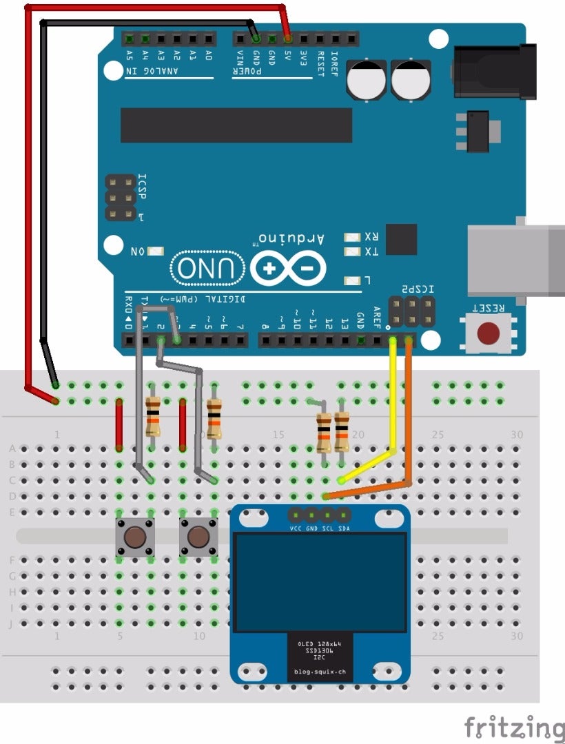 Dual Coffee Timer : OLED & Arduino : 3 Steps - Instructables
