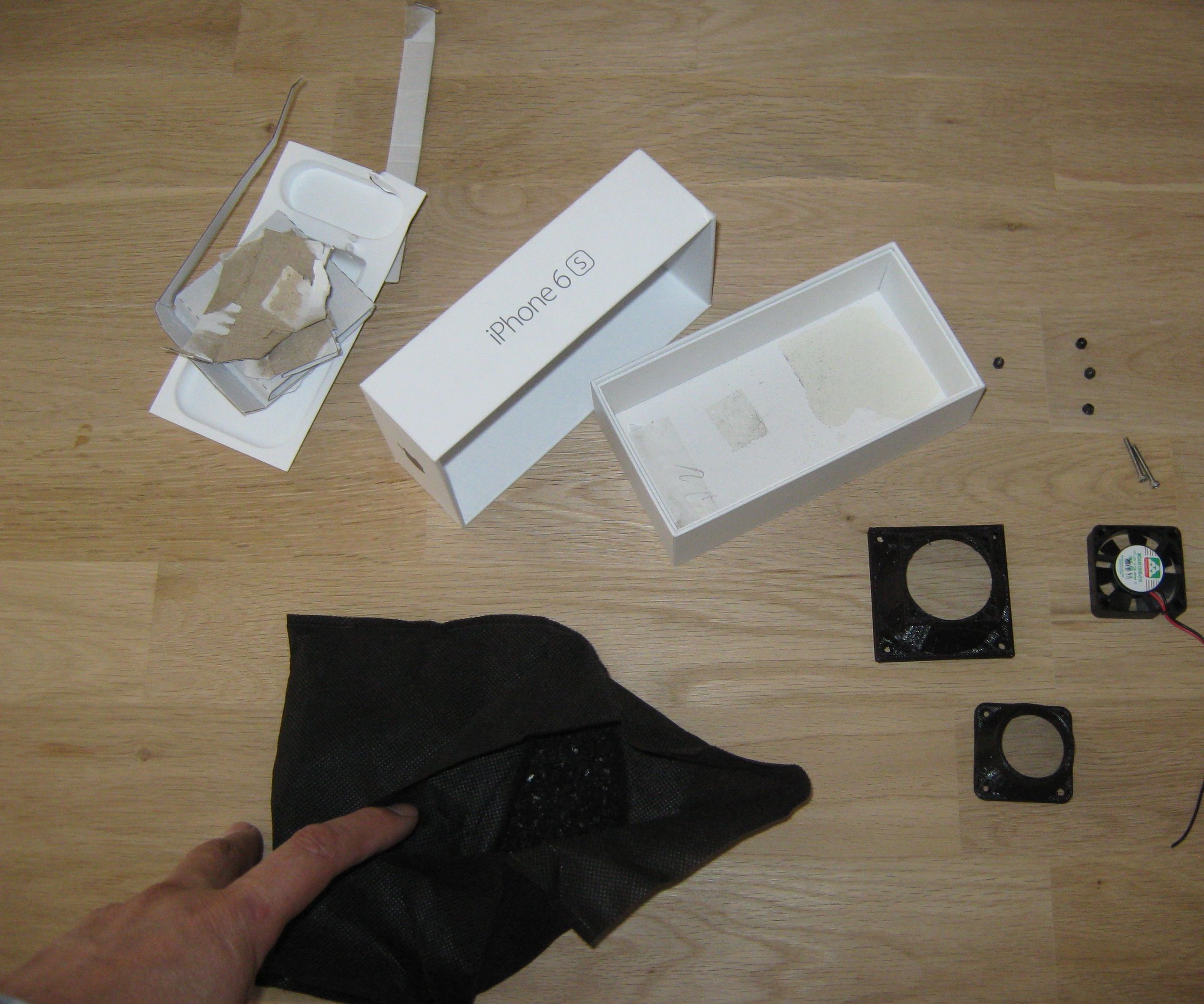 Mini Activated Charcoal Scrubber for Fumes