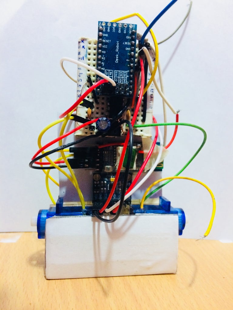 Self Balancing Robot 6 Steps with Pictures Circuit Diagram