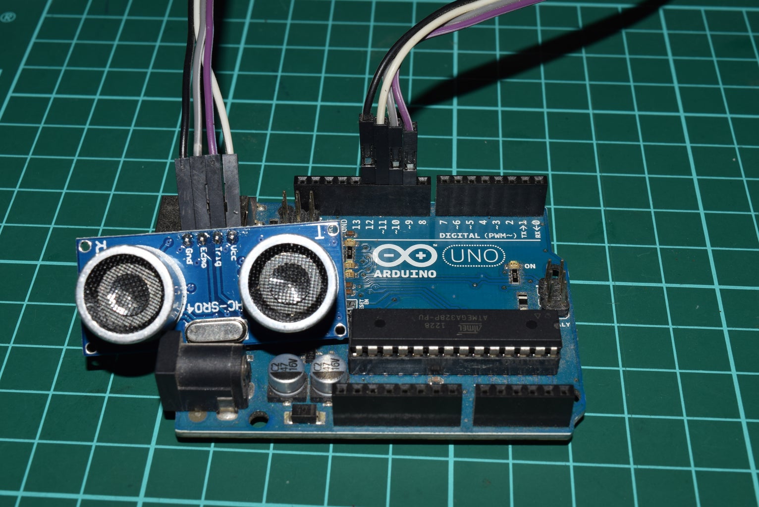 Wiring Ultrasonic Sensor to Arduino