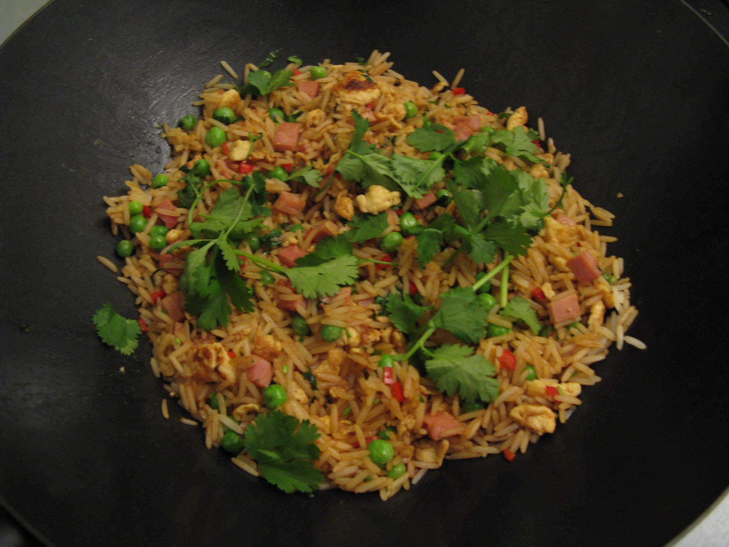 Chilli Egg Fried Rice